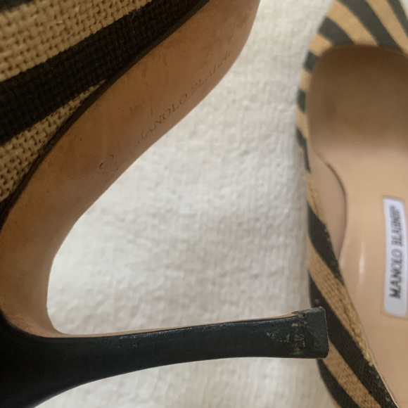 Manolo Blahnik stilletos. Size: 6.5 - Picture 5 of 5